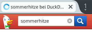 Ergebnis bei DuckDuckGo